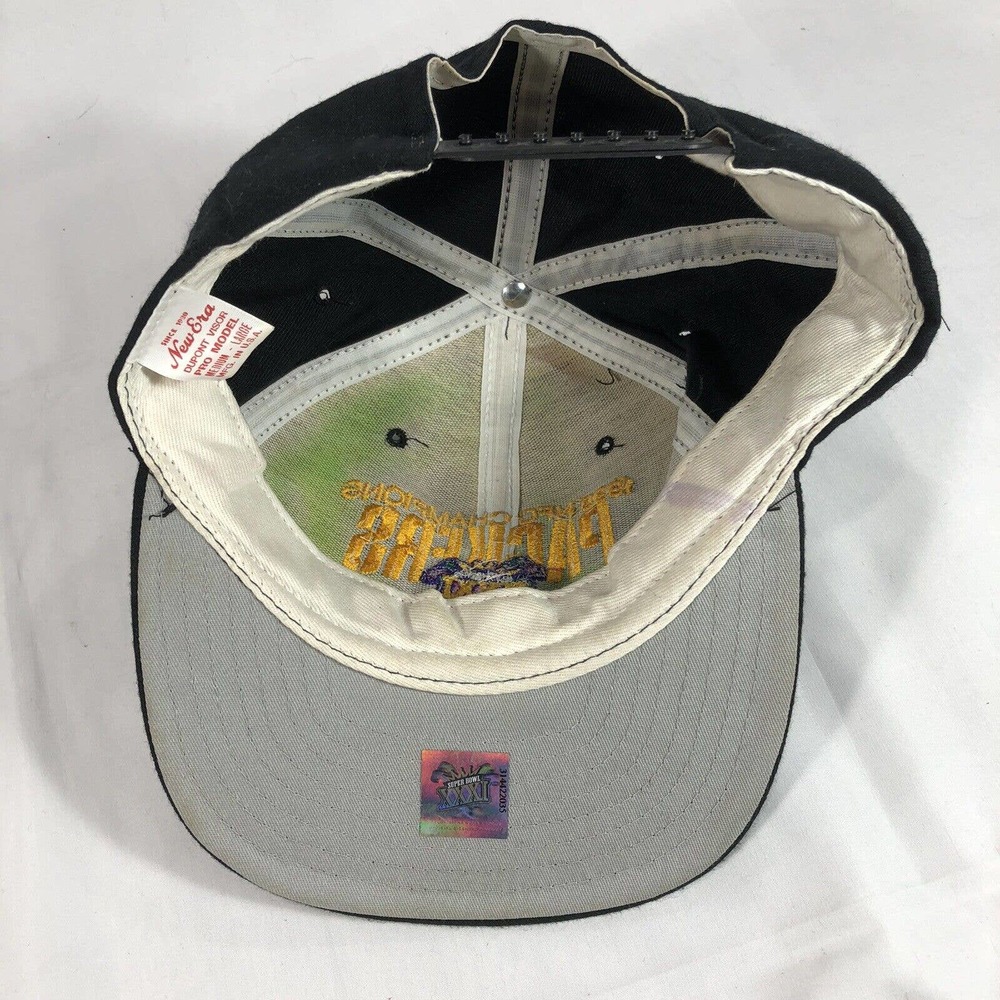 VTG NEW ERA 1996 NFC Champions Greenbay Packers Superbowl XXXI Hat Cap USA Made - Picture 7 of 9